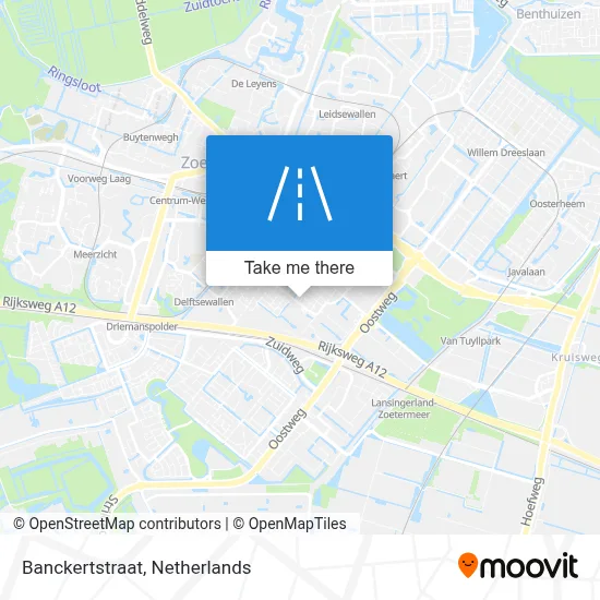 Banckertstraat map