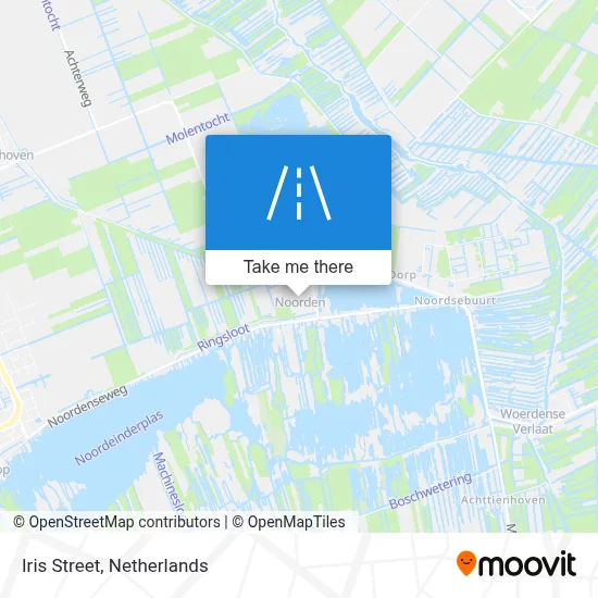 Irisstraat map