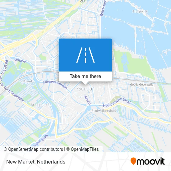 Nieuwe Markt map
