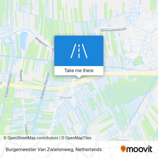 Burgemeester Van Zwietenweg map
