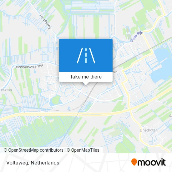 Voltaweg map