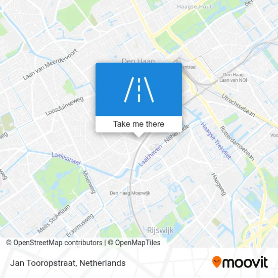 Jan Tooropstraat map