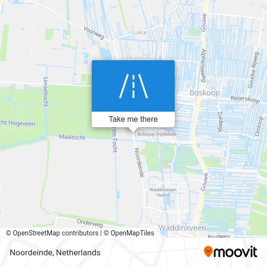 Noordeinde map