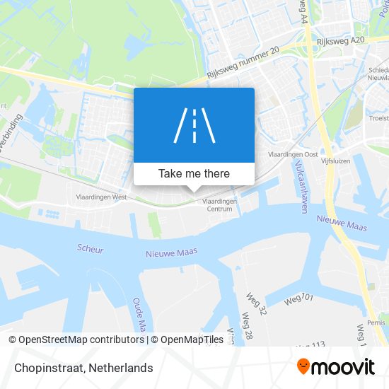 Chopinstraat map