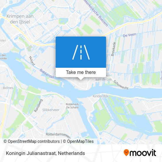 Koningin Julianastraat map
