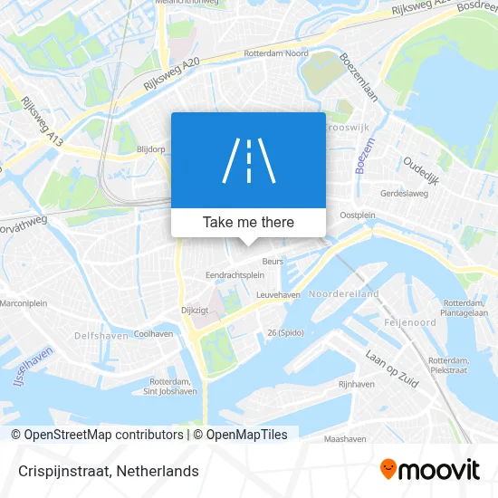 Crispijnstraat map