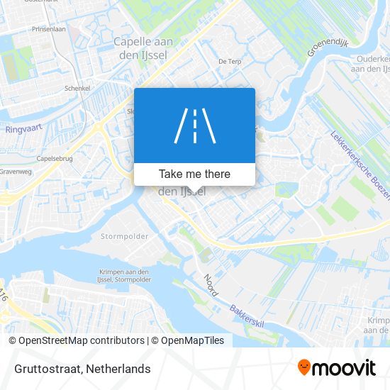 Gruttostraat map