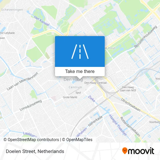 Doelenstraat map