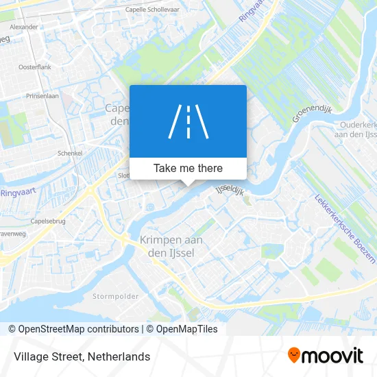 Dorpsstraat map