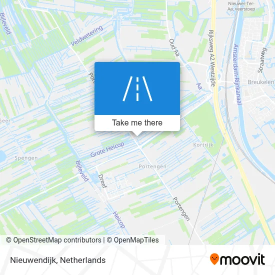 Nieuwendijk map