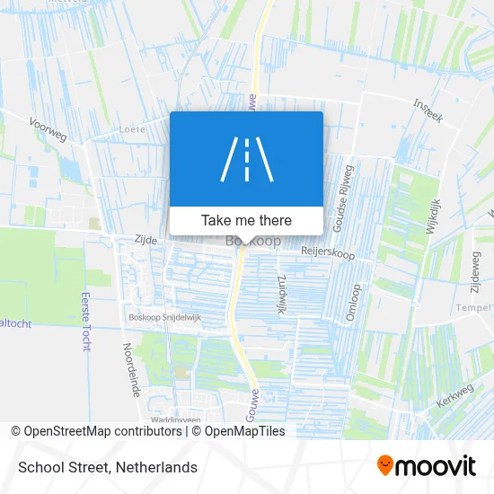 Schoolstraat map