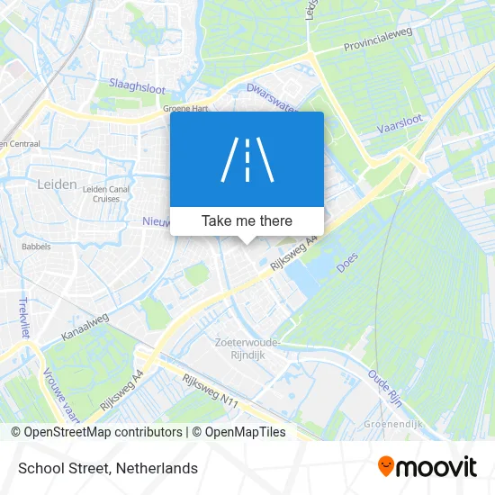 Schoolstraat map