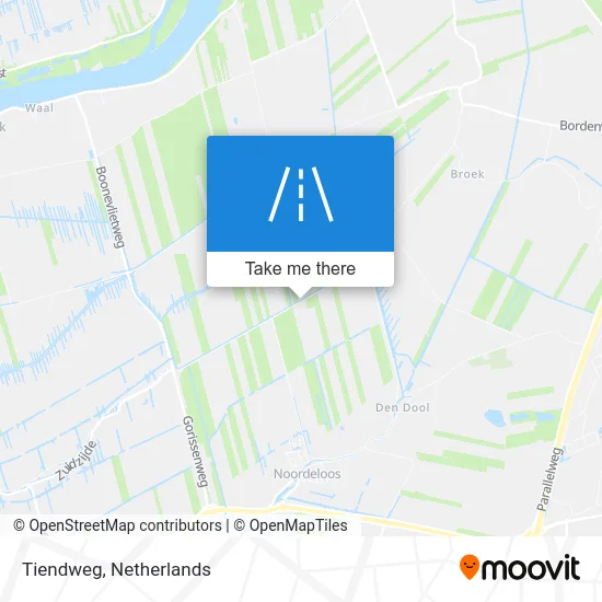 Tiendweg map