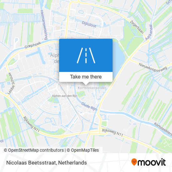 Nicolaas Beetsstraat map