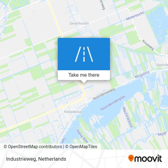 Industrieweg map