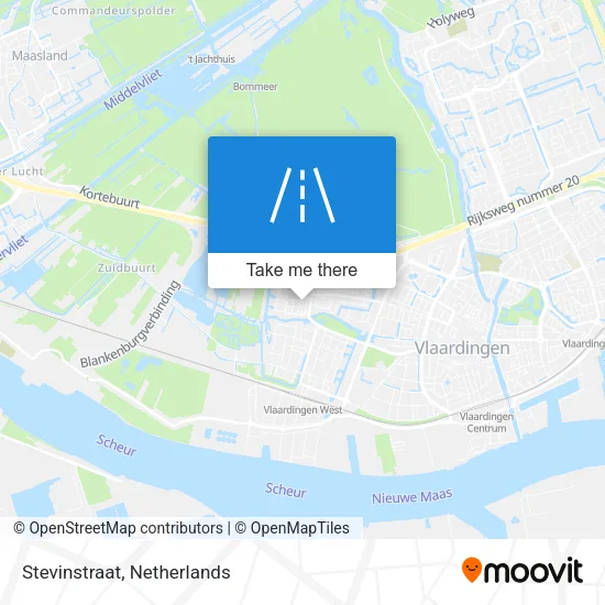 Stevinstraat map
