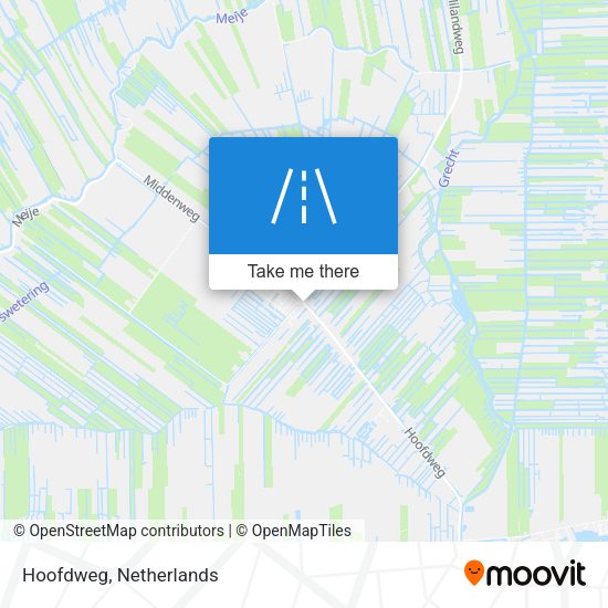 Hoofdweg map