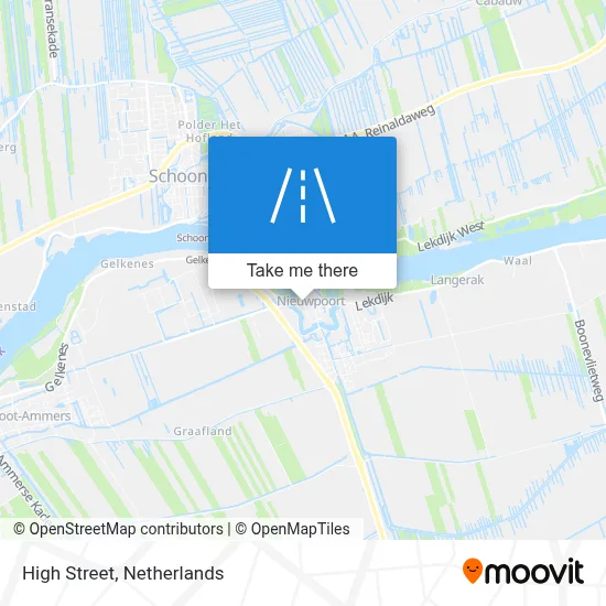 Hoogstraat map