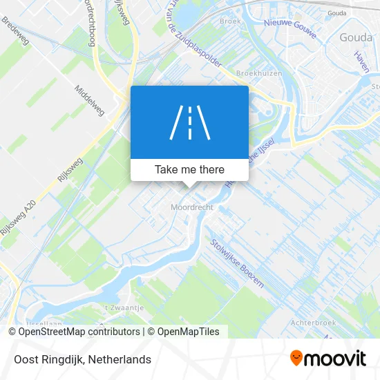 Oost Ringdijk map