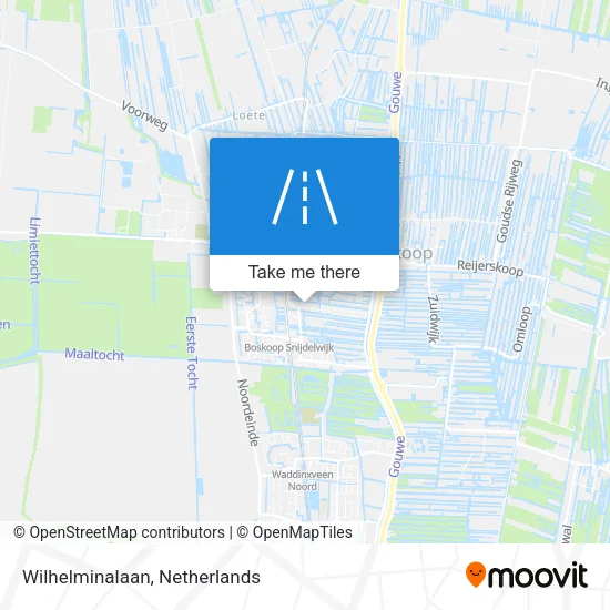 Wilhelminalaan map