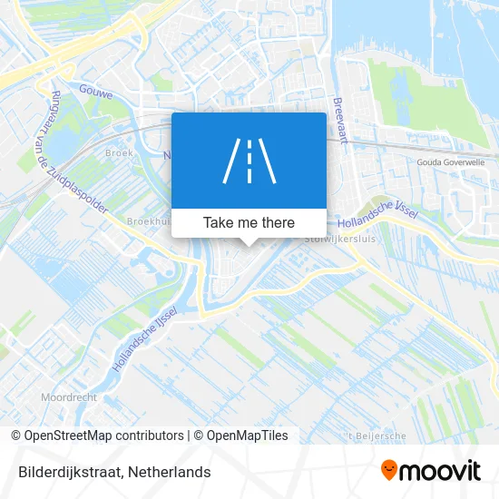 Bilderdijkstraat map
