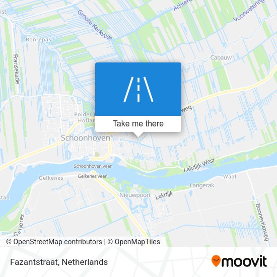 Fazantstraat map