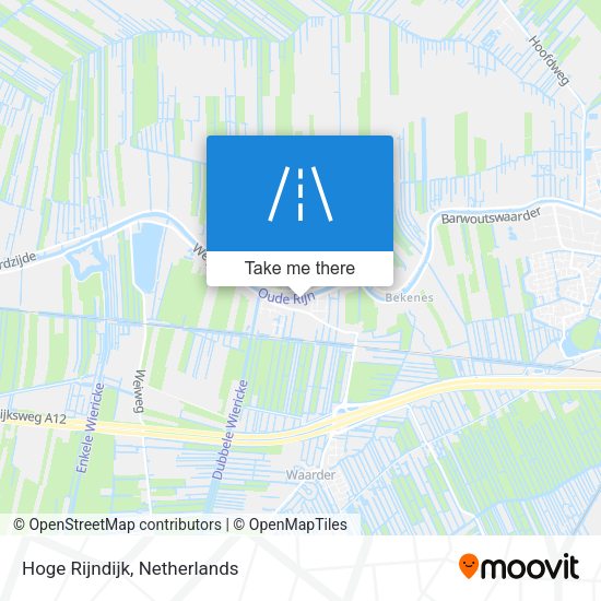 Hoge Rijndijk map