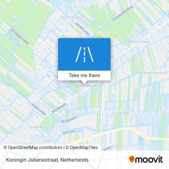Koningin Julianastraat map