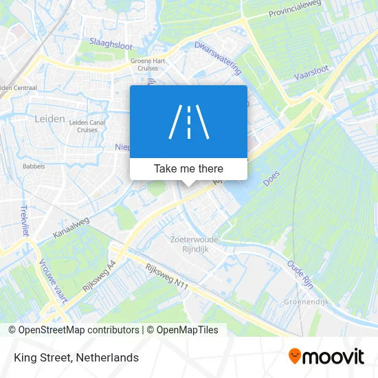 Koningstraat map
