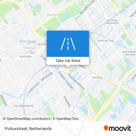 Polluxstraat map