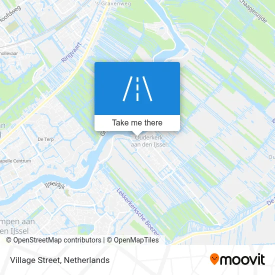 Dorpsstraat map
