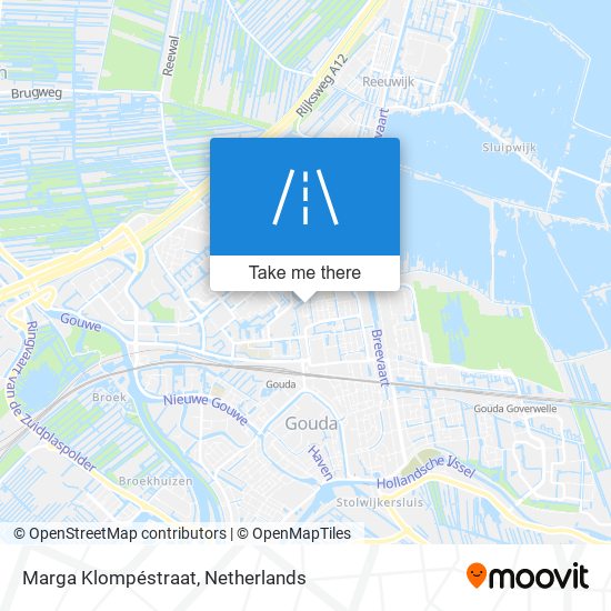 Marga Klompéstraat Karte