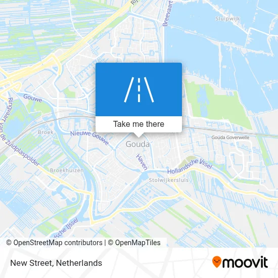 Nieuwstraat map