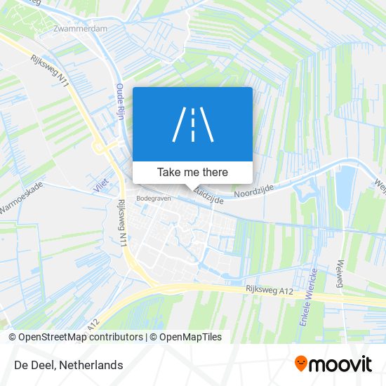 De Deel map