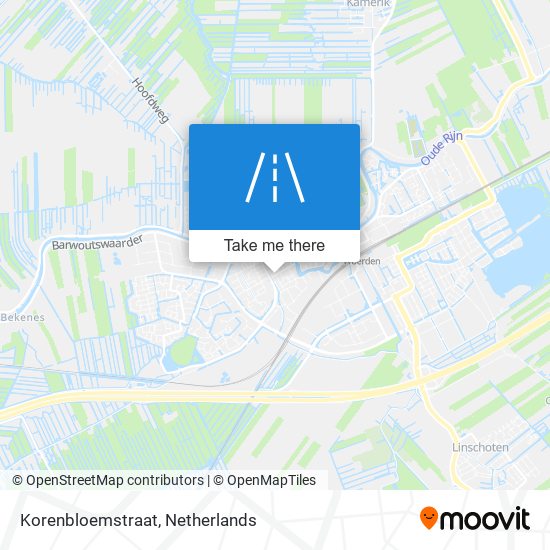 Korenbloemstraat map