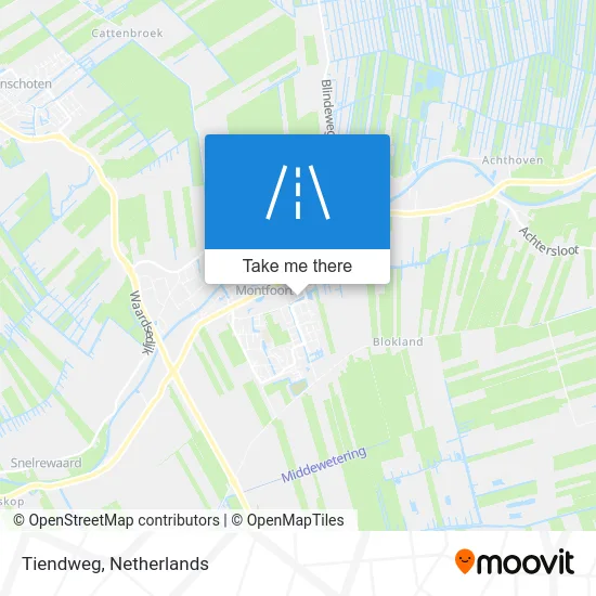 Tiendweg map