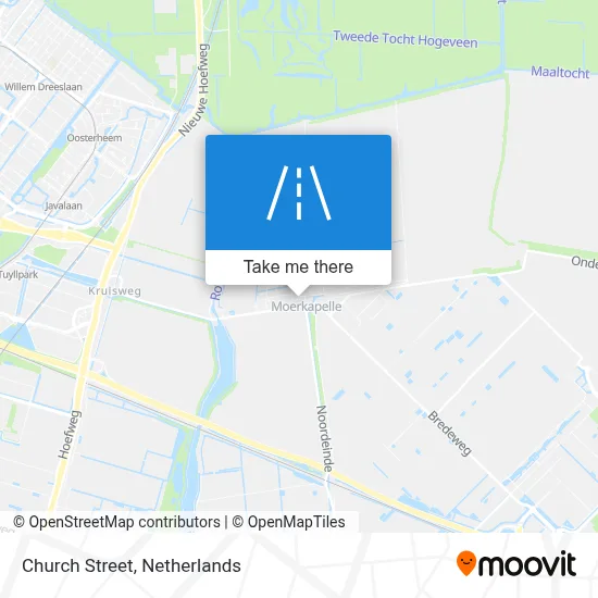Kerkstraat map