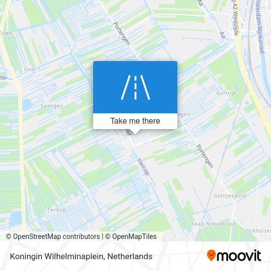 Koningin Wilhelminaplein map