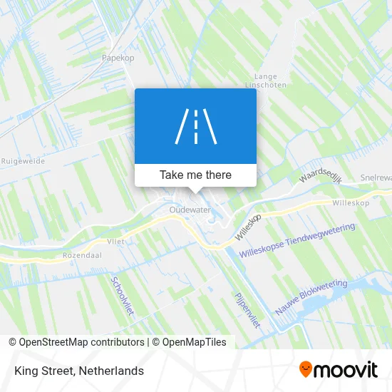 Koningstraat map