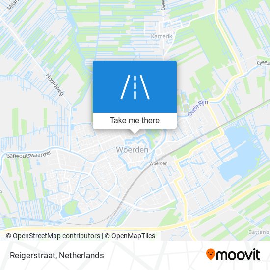 Reigerstraat map