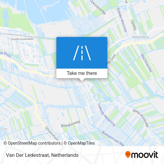 Van Der Ledestraat map