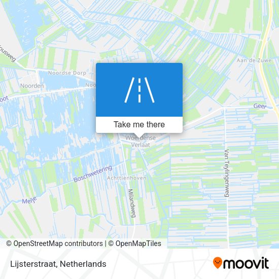 Lijsterstraat map