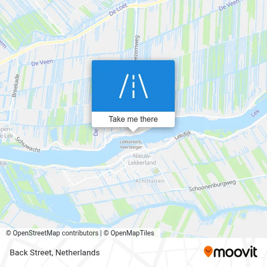 Achterstraat map