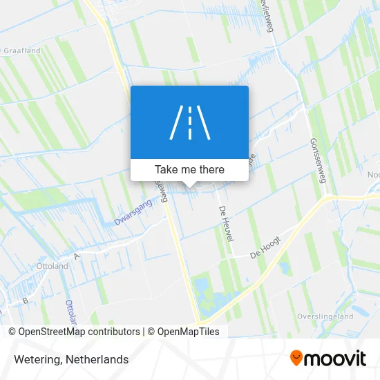 Wetering map