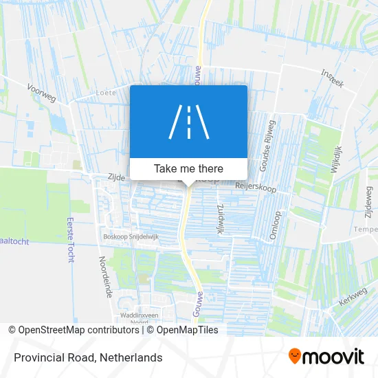 Provincialeweg map