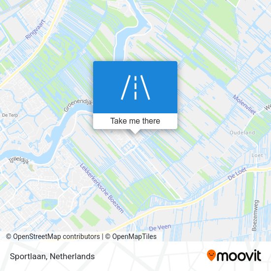 Sportlaan map