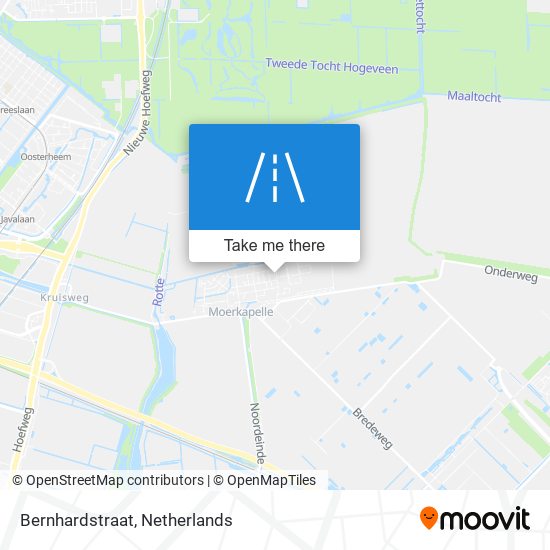 Bernhardstraat map