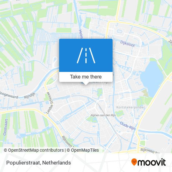 Populierstraat map