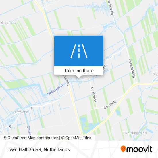 Raadhuisstraat map