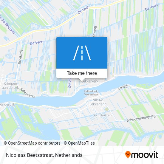 Nicolaas Beetsstraat map